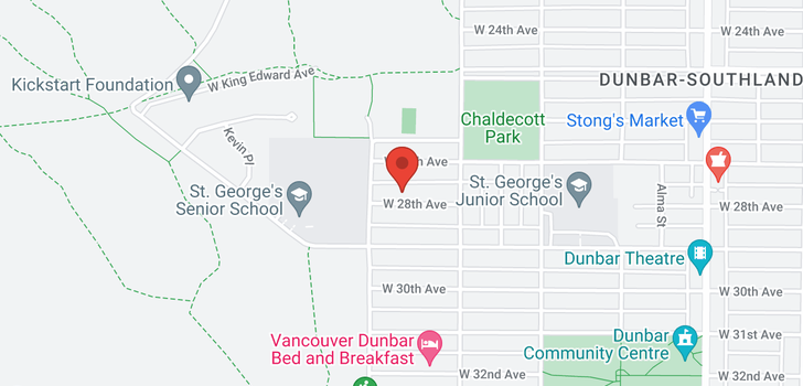 map of 4063 W 28TH AVENUE